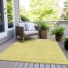 Addison Rugs Chantille Yellow 2'6" x 3'10" Room Scene