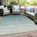 Addison Rugs Chantille Teal 3'0" x 5'0" Room Scene