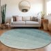 Addison Rugs Chantille Teal 8'0" x 8'0" Round Room Scene