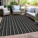 Addison Rugs Chantille Black 9'0" x 12'0" Room Scene