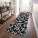 Addison Rugs Chantille Black 2'3" x 7'6" Runner Room Scene