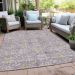 Addison Rugs Chantille Lavender 8'0" x 10'0" Room Scene