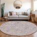 Addison Rugs Chantille Lavender 8'0" x 8'0" Round Room Scene