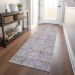 Addison Rugs Chantille Lavender 2'3" x 7'6" Runner Room Scene