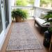 Addison Rugs Chantille Lavender 2'3" x 7'6" Runner Room Scene