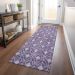 Addison Rugs Chantille Purple 2'3" x 7'6" Runner Room Scene
