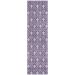 Addison Rugs Chantille Purple 2'3" x 7'6" Runner Collection