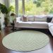 Addison Rugs Chantille Aloe 8'0" x 8'0" Round Room Scene