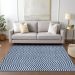 Addison Rugs Chantille Blue 2'6" x 3'10" Room Scene