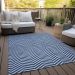 Addison Rugs Chantille Blue 2'6" x 3'10" Room Scene