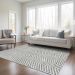 Addison Rugs Chantille Gray 2'6" x 3'10" Room Scene