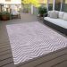 Addison Rugs Chantille Lilac 2'6" x 3'10" Room Scene