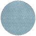 Addison Rugs Chantille Teal 8'0" x 8'0" Round Collection