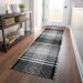 Addison Rugs Chantille Black 2'3" x 7'6" Runner Room Scene