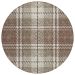 Addison Rugs Chantille Brown 8'0" x 8'0" Round Collection