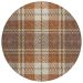 Addison Rugs Chantille Chocolate 8'0" x 8'0" Round Collection