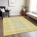 Addison Rugs Chantille Yellow 2'6" x 3'10" Room Scene