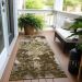 Addison Rugs Chantille Brown 2'3" x 7'6" Runner Room Scene