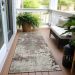 Addison Rugs Chantille Taupe 2'3" x 7'6" Runner Room Scene