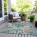 Addison Rugs Chantille Teal 3'0" x 5'0" Room Scene