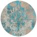 Addison Rugs Chantille Teal 8'0" x 8'0" Round Collection