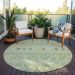 Addison Rugs Chantille Aloe 8'0" x 8'0" Round Room Scene