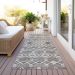 Addison Rugs Chantille Taupe 2'3" x 7'6" Runner Room Scene
