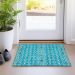 Addison Rugs Chantille Teal 1'8" x 2'6" Room Scene