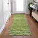 Addison Rugs Chantille Lime 2'3" x 7'6" Runner Room Scene
