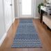 Addison Rugs Chantille Navy 2'3" x 7'6" Runner Room Scene
