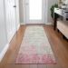 Addison Rugs Chantille Pink 2'3" x 7'6" Runner Room Scene