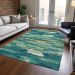 Addison Rugs Chantille Emerald 8'0" x 10'0" Room Scene