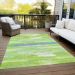 Addison Rugs Chantille Lime 8'0" x 10'0" Room Scene
