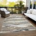 Addison Rugs Chantille Taupe 8'0" x 10'0" Room Scene