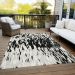 Addison Rugs Chantille Black 10'0" x 14'0" Room Scene