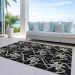 Addison Rugs Chantille Black 2'6" x 3'10" Room Scene