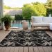 Addison Rugs Chantille Black 2'6" x 3'10" Room Scene
