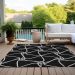 Addison Rugs Chantille Black 2'6" x 3'10" Room Scene