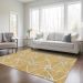 Addison Rugs Chantille Gold 2'6" x 3'10" Room Scene