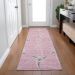 Addison Rugs Chantille Pink 2'3" x 7'6" Runner Room Scene