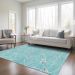 Addison Rugs Chantille Teal 9'0" x 12'0" Room Scene