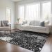 Addison Rugs Chantille Black 8'0" x 10'0" Room Scene