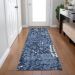 Addison Rugs Chantille Denim 2'3" x 7'6" Runner Room Scene