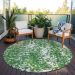 Addison Rugs Chantille Emerald 8'0" x 8'0" Round Room Scene