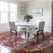 Addison Rugs Chantille Garnet 8'0" x 8'0" Round Room Scene