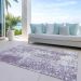 Addison Rugs Chantille Lavender 8'0" x 10'0" Room Scene