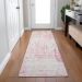 Addison Rugs Chantille Pink 2'3" x 7'6" Runner Room Scene