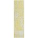 Addison Rugs Chantille Yellow 2'3" x 7'6" Runner Collection