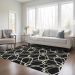Addison Rugs Chantille Black 10'0" x 14'0" Room Scene