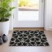 Addison Rugs Chantille Black 1'8" x 2'6" Room Scene